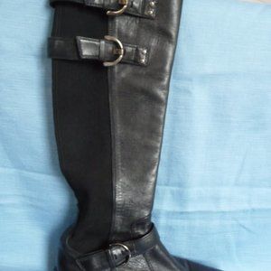 Stuart Weitzman Tall Boots 8M Black for Slim Calf